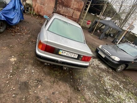 Сірий Ауді 100, об'ємом двигуна 2.8 л та пробігом 3 тис. км за 1500 $, фото 1 на Automoto.ua