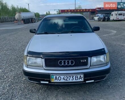 Серый Ауди 100, объемом двигателя 1.9 л и пробегом 396 тыс. км за 1499 $, фото 1 на Automoto.ua