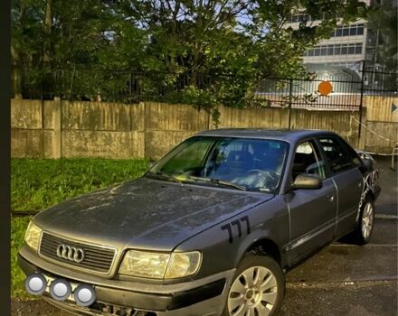Сірий Ауді 100, об'ємом двигуна 2.6 л та пробігом 4 тис. км за 1600 $, фото 1 на Automoto.ua