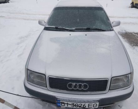 Серый Ауди 100, объемом двигателя 2.6 л и пробегом 349 тыс. км за 3000 $, фото 1 на Automoto.ua