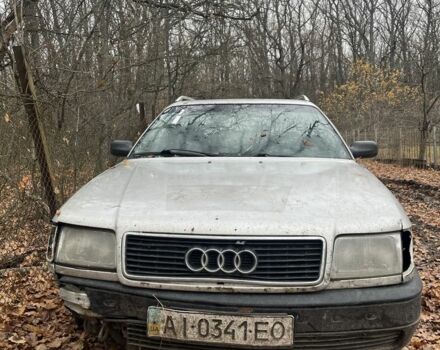 Серый Ауди 100, объемом двигателя 2.3 л и пробегом 250 тыс. км за 834 $, фото 1 на Automoto.ua
