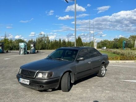 Сірий Ауді 100, об'ємом двигуна 2.3 л та пробігом 123 тис. км за 1499 $, фото 1 на Automoto.ua
