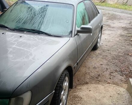 Серый Ауди 100, объемом двигателя 2.8 л и пробегом 390 тыс. км за 2500 $, фото 1 на Automoto.ua