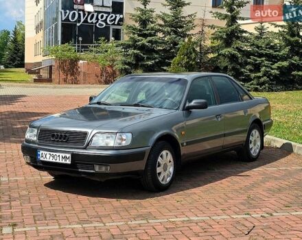 Серый Ауди 100, объемом двигателя 2.6 л и пробегом 250 тыс. км за 2100 $, фото 1 на Automoto.ua