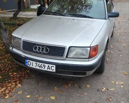 Серый Ауди 100, объемом двигателя 2.3 л и пробегом 377 тыс. км за 2500 $, фото 1 на Automoto.ua
