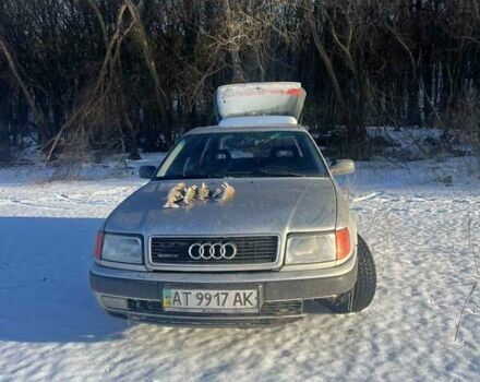 Серый Ауди 100, объемом двигателя 2.6 л и пробегом 384 тыс. км за 2700 $, фото 1 на Automoto.ua