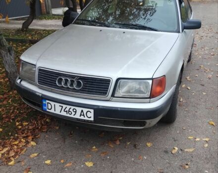 Серый Ауди 100, объемом двигателя 2.3 л и пробегом 377 тыс. км за 2500 $, фото 1 на Automoto.ua