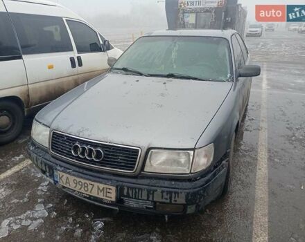 Серый Ауди 100, объемом двигателя 2.6 л и пробегом 400 тыс. км за 3500 $, фото 1 на Automoto.ua