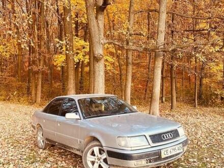 Серый Ауди 100, объемом двигателя 2.8 л и пробегом 155 тыс. км за 3000 $, фото 1 на Automoto.ua