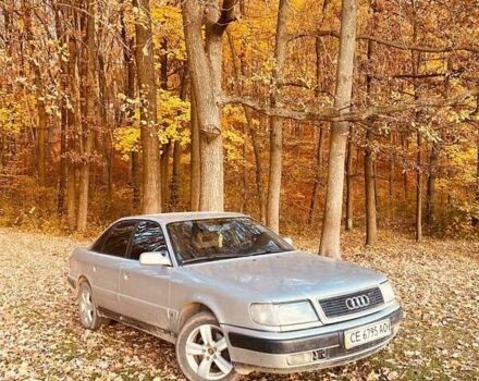 Серый Ауди 100, объемом двигателя 2.8 л и пробегом 155 тыс. км за 3000 $, фото 1 на Automoto.ua