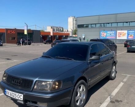 Серый Ауди 100, объемом двигателя 2 л и пробегом 519 тыс. км за 3100 $, фото 1 на Automoto.ua