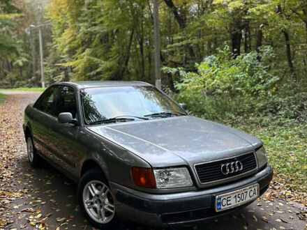 Ауді 100 1994 у Монастыриске на Automoto.ua Сірий Ауді 100, об'ємом двигуна 2.37 л та пробігом 350 тис. км за 1599 $, фото 1 на Automoto.ua