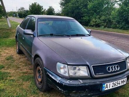 Сірий Ауді 100, об'ємом двигуна 2.8 л та пробігом 280 тис. км за 2800 $, фото 1 на Automoto.ua