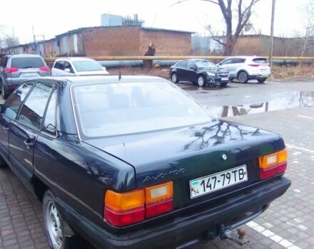 Синий Ауди 100, объемом двигателя 1.8 л и пробегом 218 тыс. км за 1700 $, фото 2 на Automoto.ua