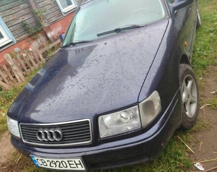 Синий Ауди 100, объемом двигателя 2.6 л и пробегом 255 тыс. км за 2500 $, фото 6 на Automoto.ua