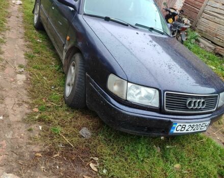 Синий Ауди 100, объемом двигателя 2.6 л и пробегом 255 тыс. км за 2500 $, фото 3 на Automoto.ua