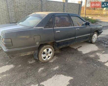 Синий Ауди 100, объемом двигателя 1.8 л и пробегом 200 тыс. км за 450 $, фото 4 на Automoto.ua