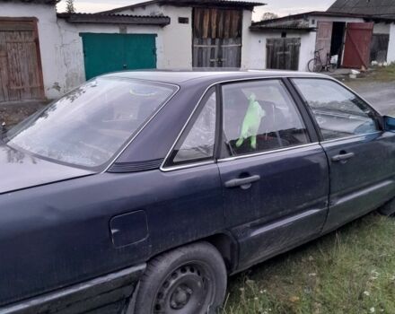 Синий Ауди 100, объемом двигателя 1.9 л и пробегом 500 тыс. км за 1000 $, фото 4 на Automoto.ua