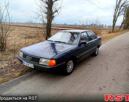 Синий Ауди 100, объемом двигателя 2 л и пробегом 300 тыс. км за 950 $, фото 6 на Automoto.ua