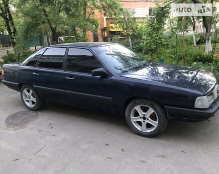 Синий Ауди 100, объемом двигателя 2 л и пробегом 260 тыс. км за 1050 $, фото 3 на Automoto.ua