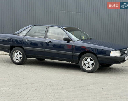 Синий Ауди 100, объемом двигателя 2.23 л и пробегом 777 тыс. км за 1700 $, фото 1 на Automoto.ua