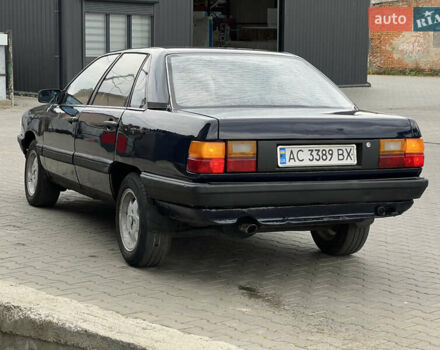 Синий Ауди 100, объемом двигателя 2.23 л и пробегом 777 тыс. км за 1700 $, фото 5 на Automoto.ua
