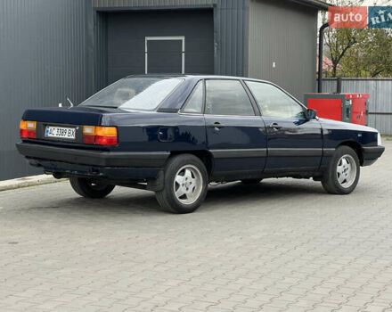 Синий Ауди 100, объемом двигателя 2.23 л и пробегом 777 тыс. км за 1700 $, фото 2 на Automoto.ua