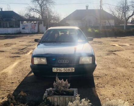 Синий Ауди 100, объемом двигателя 2.3 л и пробегом 3 тыс. км за 1550 $, фото 2 на Automoto.ua