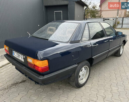 Синий Ауди 100, объемом двигателя 2.23 л и пробегом 777 тыс. км за 1700 $, фото 3 на Automoto.ua