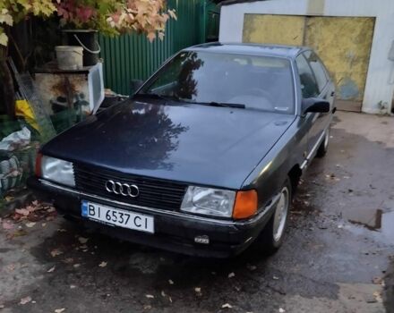Синий Ауди 100, объемом двигателя 2 л и пробегом 550 тыс. км за 1313 $, фото 2 на Automoto.ua