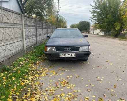 Синий Ауди 100, объемом двигателя 2 л и пробегом 125 тыс. км за 500 $, фото 7 на Automoto.ua
