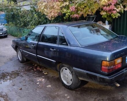 Синий Ауди 100, объемом двигателя 2 л и пробегом 550 тыс. км за 1313 $, фото 1 на Automoto.ua