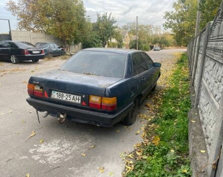 Синий Ауди 100, объемом двигателя 2 л и пробегом 125 тыс. км за 500 $, фото 4 на Automoto.ua
