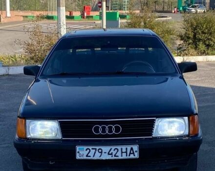 Синий Ауди 100, объемом двигателя 2 л и пробегом 140 тыс. км за 1350 $, фото 2 на Automoto.ua