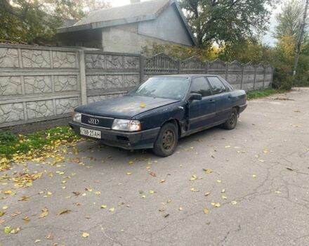 Синий Ауди 100, объемом двигателя 2 л и пробегом 125 тыс. км за 500 $, фото 1 на Automoto.ua