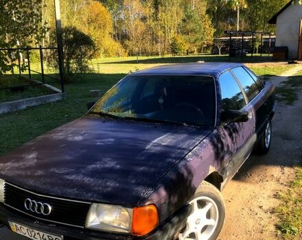 Синій Ауді 100, об'ємом двигуна 1.8 л та пробігом 250 тис. км за 850 $, фото 1 на Automoto.ua