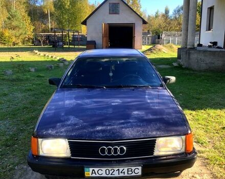 Синій Ауді 100, об'ємом двигуна 1.8 л та пробігом 250 тис. км за 850 $, фото 4 на Automoto.ua