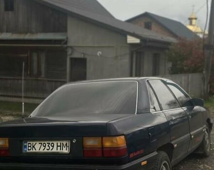 Синій Ауді 100, об'ємом двигуна 1.8 л та пробігом 274 тис. км за 2000 $, фото 3 на Automoto.ua