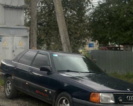 Синій Ауді 100, об'ємом двигуна 1.8 л та пробігом 274 тис. км за 2000 $, фото 2 на Automoto.ua