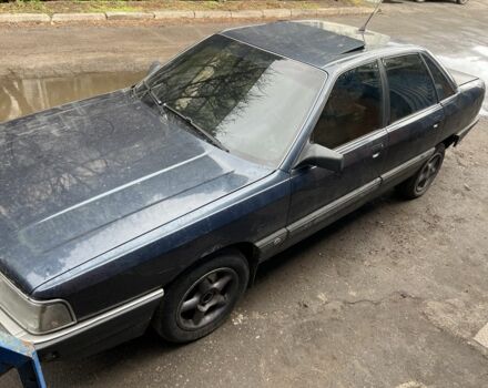 Синий Ауди 100, объемом двигателя 2 л и пробегом 200 тыс. км за 500 $, фото 1 на Automoto.ua