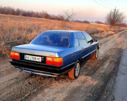 Синий Ауди 100, объемом двигателя 2 л и пробегом 350 тыс. км за 2300 $, фото 2 на Automoto.ua