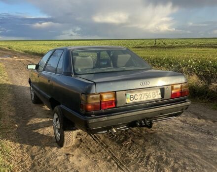 Синий Ауди 100, объемом двигателя 2 л и пробегом 500 тыс. км за 1400 $, фото 3 на Automoto.ua