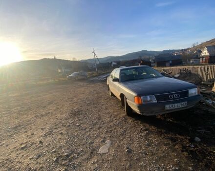 Синий Ауди 100, объемом двигателя 1.8 л и пробегом 400 тыс. км за 1200 $, фото 1 на Automoto.ua