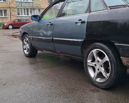 Синий Ауди 100, объемом двигателя 2.3 л и пробегом 167 тыс. км за 720 $, фото 5 на Automoto.ua