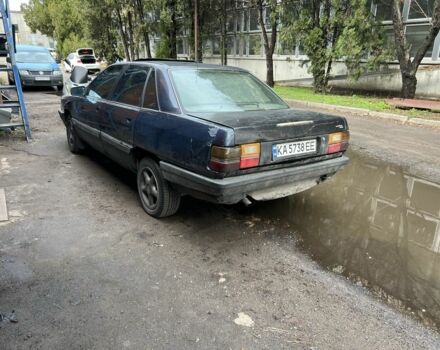 Синий Ауди 100, объемом двигателя 2 л и пробегом 200 тыс. км за 500 $, фото 2 на Automoto.ua