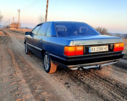 Синий Ауди 100, объемом двигателя 2 л и пробегом 350 тыс. км за 2300 $, фото 3 на Automoto.ua