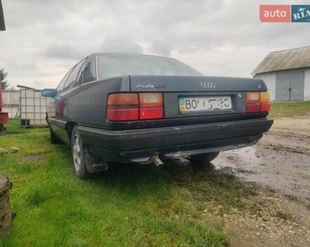 Синий Ауди 100, объемом двигателя 2 л и пробегом 401 тыс. км за 1285 $, фото 4 на Automoto.ua