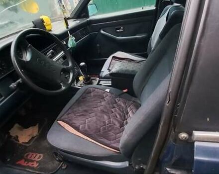 Синий Ауди 100, объемом двигателя 1.8 л и пробегом 300 тыс. км за 1500 $, фото 3 на Automoto.ua