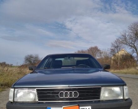 Синій Ауді 100, об'ємом двигуна 2 л та пробігом 365 тис. км за 1450 $, фото 1 на Automoto.ua