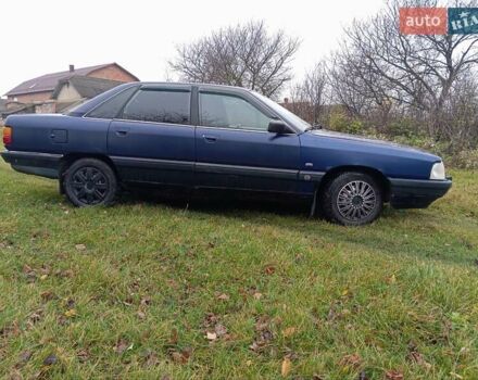 Синий Ауди 100, объемом двигателя 2.31 л и пробегом 424 тыс. км за 1150 $, фото 4 на Automoto.ua